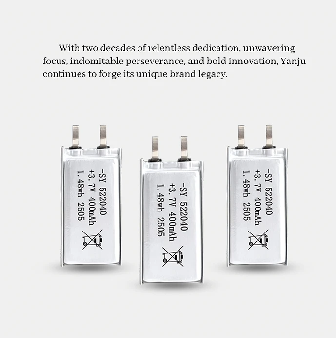 400mah Polymer Lithium Ion Battery