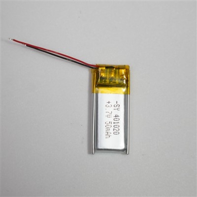 50 mah-os polimer lítium-ion akkumulátor